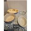 Image 2 : 4 Shallow Bowls