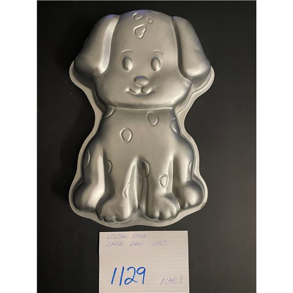 Wilton Dog Cake Pan 1993