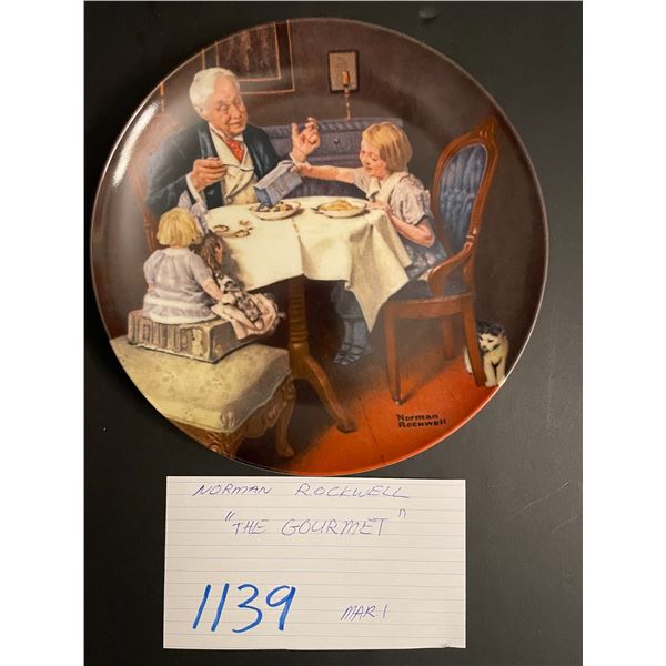 Norman Rockwell "The Gourmet"
