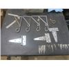 Image 1 : door hinges and hangers and assorted hardware