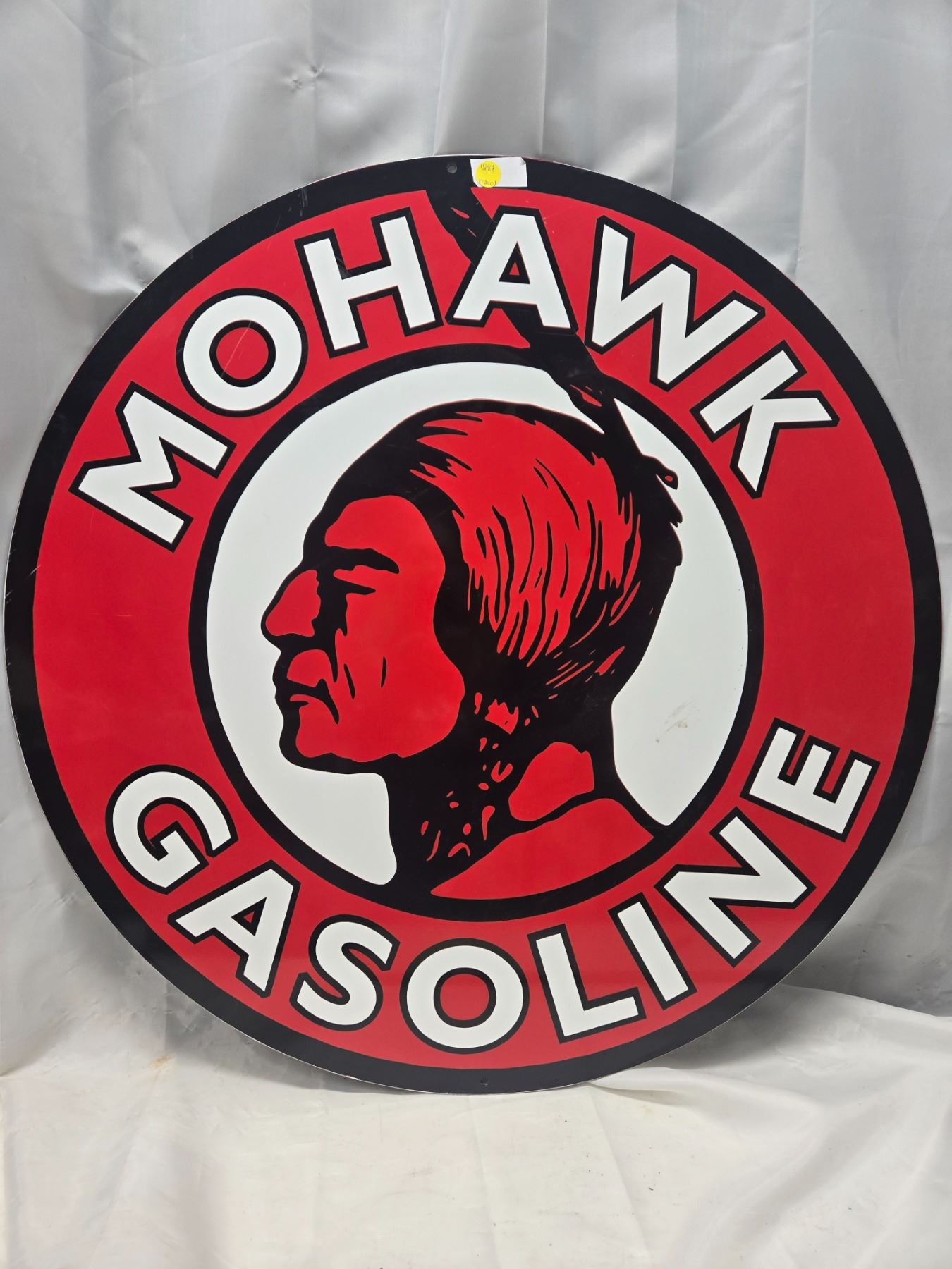 Mohawk Signs MOHAWK GASOLINE SIGN, REPRODUCTION, PLEXIGLASS. 28