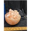 Image 2 : SALT CRYSTAL LAMP, BOWL OF FIRE.
