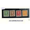 Image 1 : #217-220 Mint Never Used Stamp.
