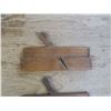 Image 5 : two wooden moulding planes stamped T.S, Shepley
