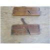 Image 6 : two wooden moulding planes stamped T.S, Shepley