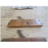 Image 7 : two wooden moulding planes stamped T.S, Shepley