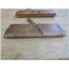Image 8 : two wooden moulding planes stamped T.S, Shepley