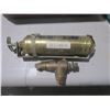 Image 2 : vintage brass fire extinguisher and brass nozzle