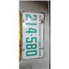 Image 3 : 3 antique license plates
