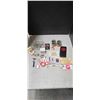Image 1 : lot of assorted items 2 matching cups, ring box, porcelain measuring spoons