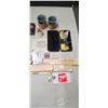 Image 2 : lot of assorted items 2 matching cups, ring box, porcelain measuring spoons