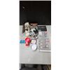 Image 1 : assorted item lot, forks, measuring cups, handle holders, etc.