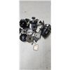 Image 2 : box of fishing reels and some taken apart