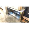 Image 2 : STAINLESS STEEL NAPOLEON GALAXY OUTDOOR NATURAL GAS FIREPLACE D19" X W50" X H24"