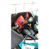 Image 2 : 2 MAKITA BAGS AND CONTENTS INCLUDING MISC DRILLS AND SMALL POWER TOOLS