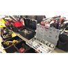 Image 1 : HEAVY DUTY SOCKET SET AND BLACK TOOL BOX WITH CONTENTS