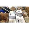 Image 3 : MIXED ITEMS INCL BOX O F CNA LED GIMBAL DOWNLIGHT, GLASS VASES, KOHLER PRODUCTS AND MORE