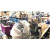 Image 1 : FLORAL DESIGNED WALL MOUNT WIRE BASKET, S3 FABRIC MASK, PLUMBING SUPPLIES AND MORE