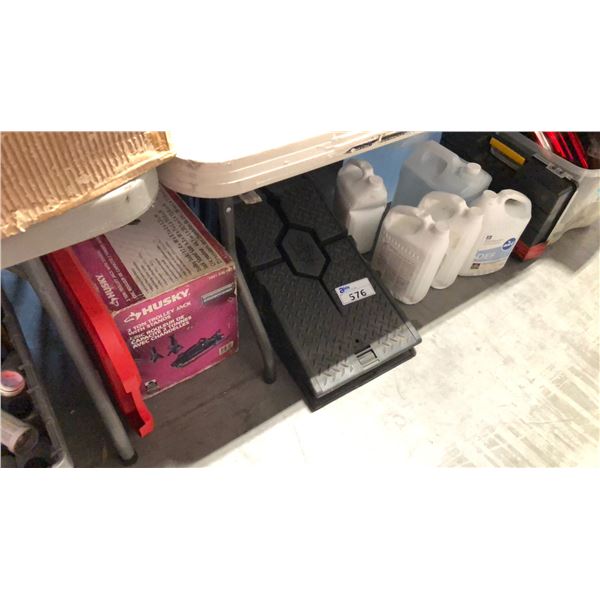 RHINO RAMPS, DEF FLUIDS, 2 TON TROLLEY JACK, CAR TAIL LIGHTS AND MORE