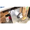 Image 2 : 2 SPOOLS OF COPPER WIRES, ALUMINUM FAN/BLOWER, ELECTRICAL PANEL AND MORE