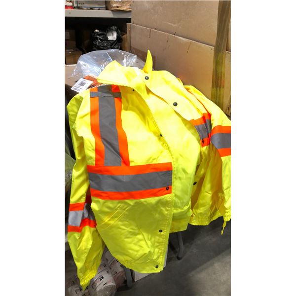 3 BOXES OF REFLECTIVE CLOTHING