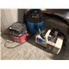 Image 2 : ASSORTED MINI-VACS, AIR COMPRESSOR AND MISC TOOLS