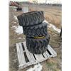 Image 1 : SKIDSTEER TIRES AND RIMS