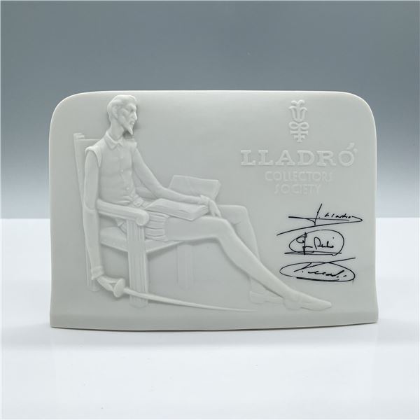 Don Quixote 1017601 - Lladro Porcelain Charter Member Plaque