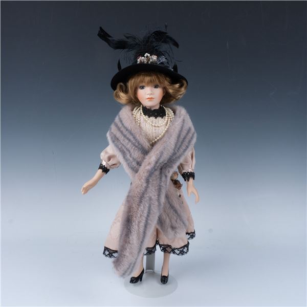 Flapper Era Inspired Porcelain Doll
