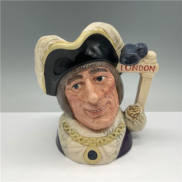 Royal Doulton Large Character Jug, Dick Whittington D6846