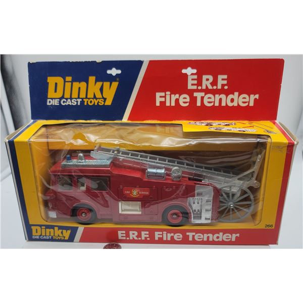 Dinky Toys #266 ERF Fire Tender Fire Truck very clean with great Original Box
