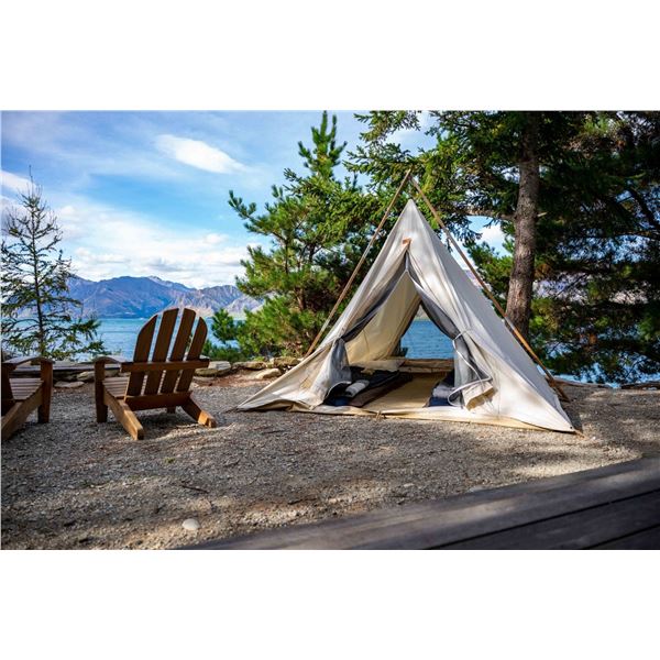 Tent and Bed Roll from Colorado Tent Company