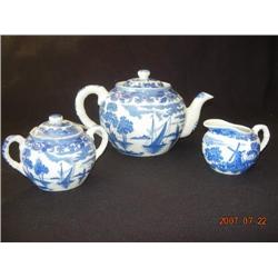 Dutch Scene Tea Set