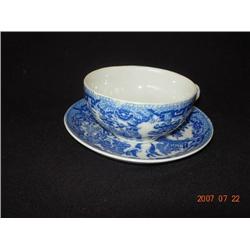 Blue Willow, Cup & Saucer
