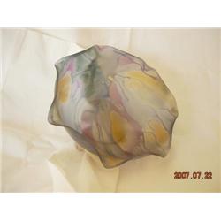 Hand painted Art Glass