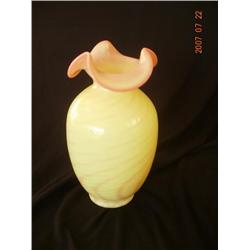 Fenton Art Glass Vase