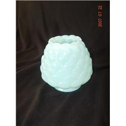 Opalescent Blue Glass - Vase