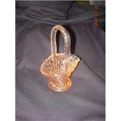 Depression Glass - Basket