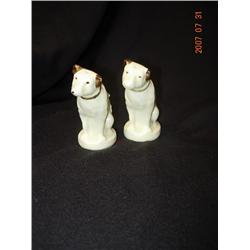 RCA Victor Porcelain Dog S & P Shakers
