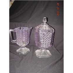 EAPG Pitcher, Sugar & Creamer
