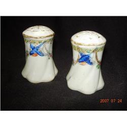 Nippon S & P Hand Painted Blue Bird Design