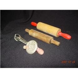 Rolling Pins And Egg Beater