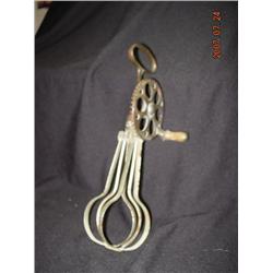 Egg Beater, Wooden Handle