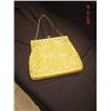 Image 1 : Gold & Clear Glass Evening Hand Bag