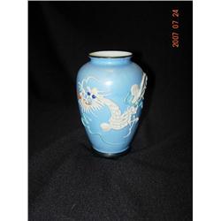 Dragon Ware Vase, Hand Painted