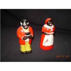 Mammy & Pappy" Black Americana S & P Shakers