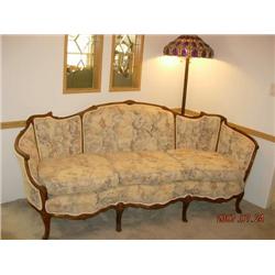 Antique Re-upholstered Sofa