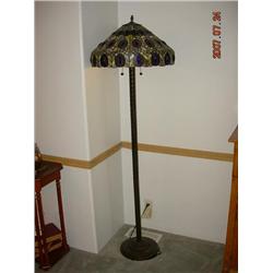 Tiffany Inspired, Reproduction Floor Lamp