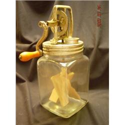 2 Qt Hazel Atlas Butter Churn