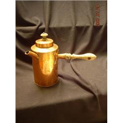 Copper Chocolate Pot
